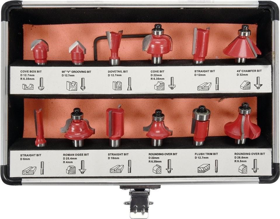 Set of 12 wood cutters YT-68005 YATO