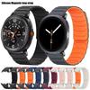 Магнитный ремешок для Samsung Galaxy Watch 8 / 8 Classic 46мм 44мм 40мм Силиконовый петлевой ремешок для Galaxy Watch Ultra 2025 47мм Correa
