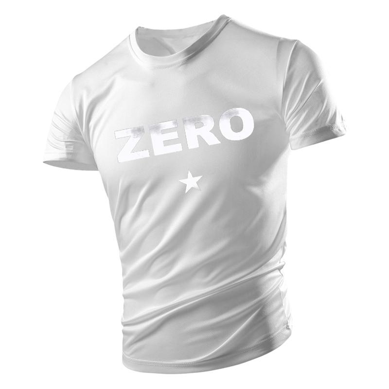 Черная футболка для взрослых, летняя мужская фитнес-спортивная быстросохнущая футболка с короткими рукавами, многоцветный топ с буквенным принтом и нулевым узором, большой размер