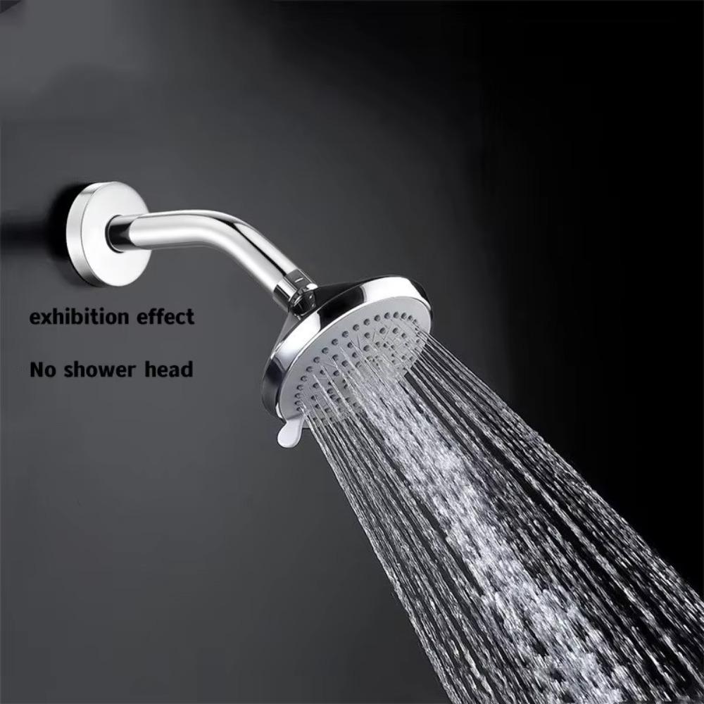 Stainless Steel Shower Head Silver Arm Bracket New Shower Arm Bathroom Home Accessories