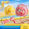 Kids' Cartoon Backpack Water Gun - Pump-Action Beach Play Toy, Perfect Children's Day Gift