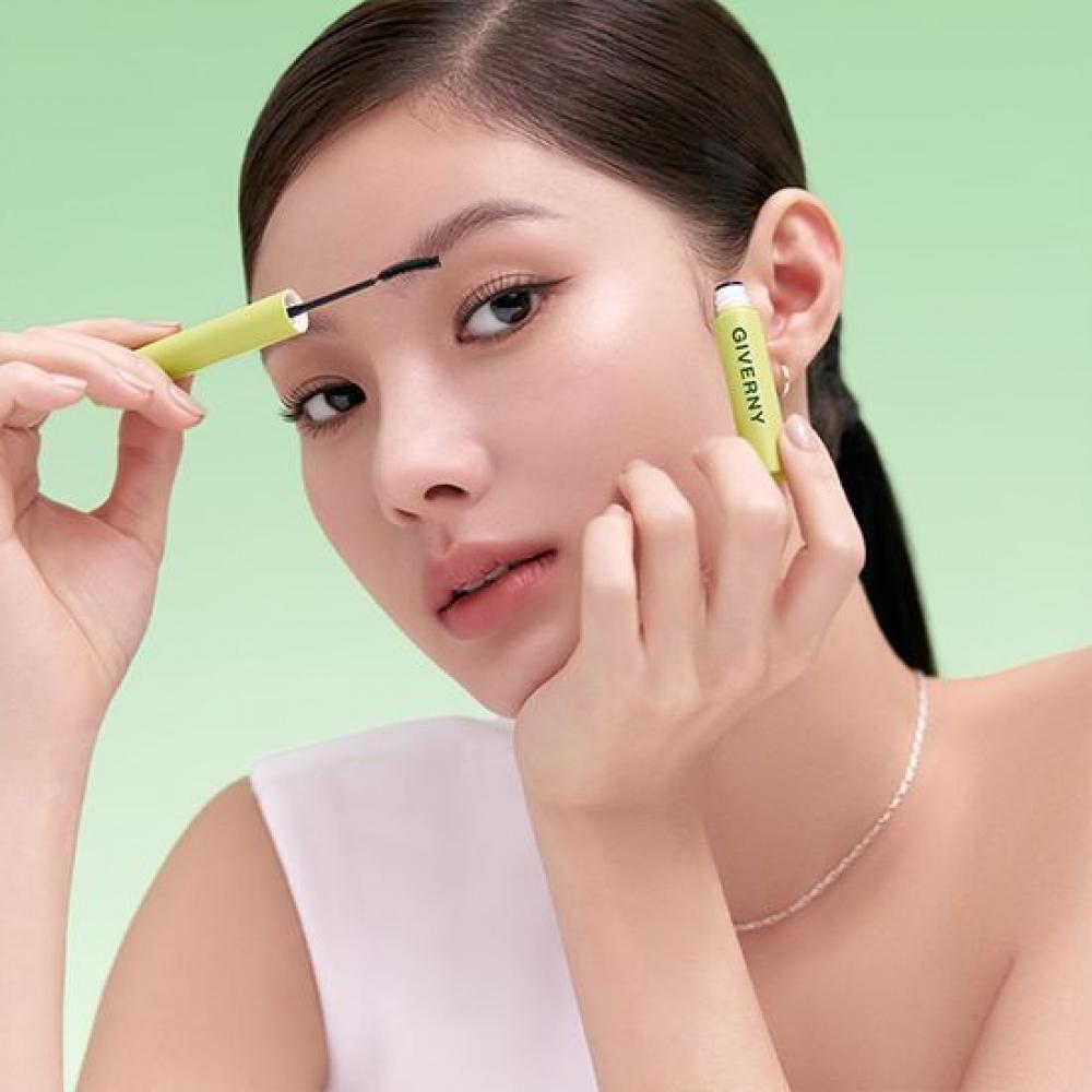 Giverny [1+1 Duo Project] Тушь для ресниц Liverny Close Sensitive с длинными ресницами Volume Plan 02 Черный Коричневый