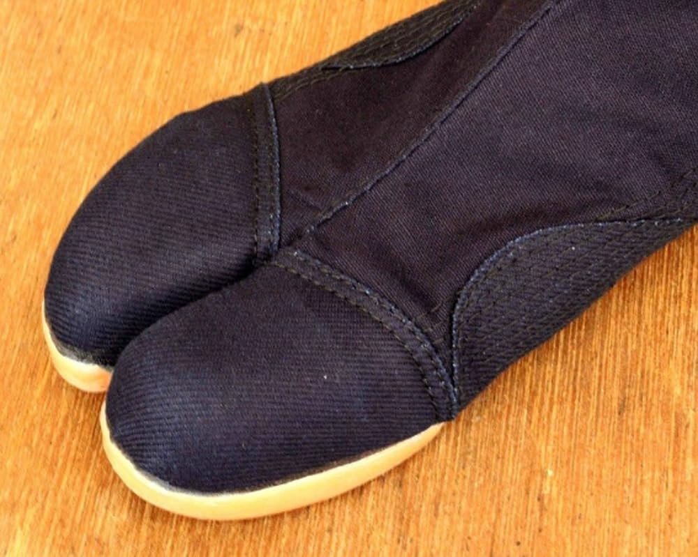 Tabi Tabi Aizome Tabi Resin Toecap 7 шт. Kohaze см [модель Tsubaki] 26,5