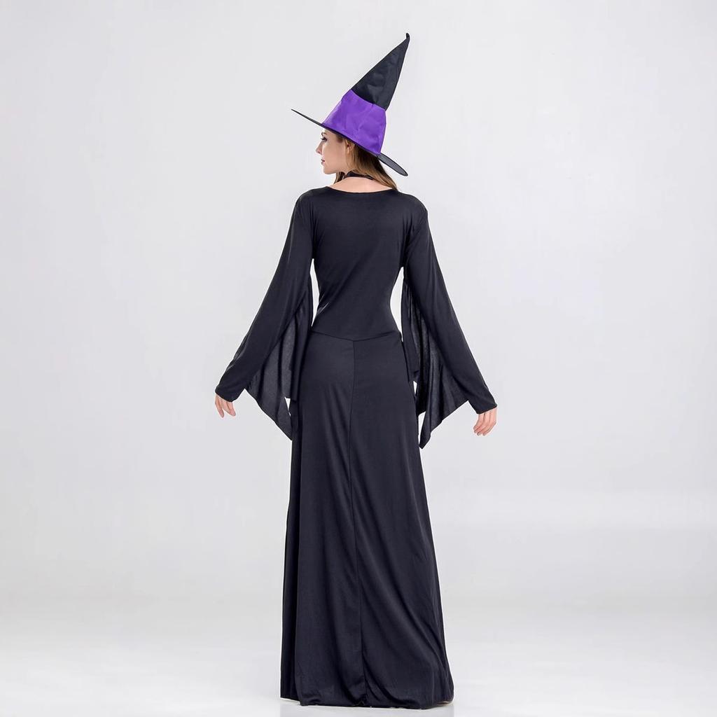 Halloween Costume, Witch Costume, Cosplay Costume, Witch Cosplay Performance Costume