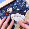 Handmade Embroidery Kit DIY Fabric Embroidery Kit Embroidery Supplies Needlework Kit  Gift
