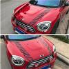 Наклейка на капот автомобиля для Mini Cooper S JCW R55 R56 R60 F54 F55 F56 F60 Countryman, Декор-наклейка, Аксессуары для тюнинга авто