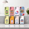 Чехол для телефона S-Stripes & S-Sardines Art для Samsung S25,24,23,22,30,21,10,9,Ultra,Plus,Lite,FE,4,5 G Мягкий черный чехол