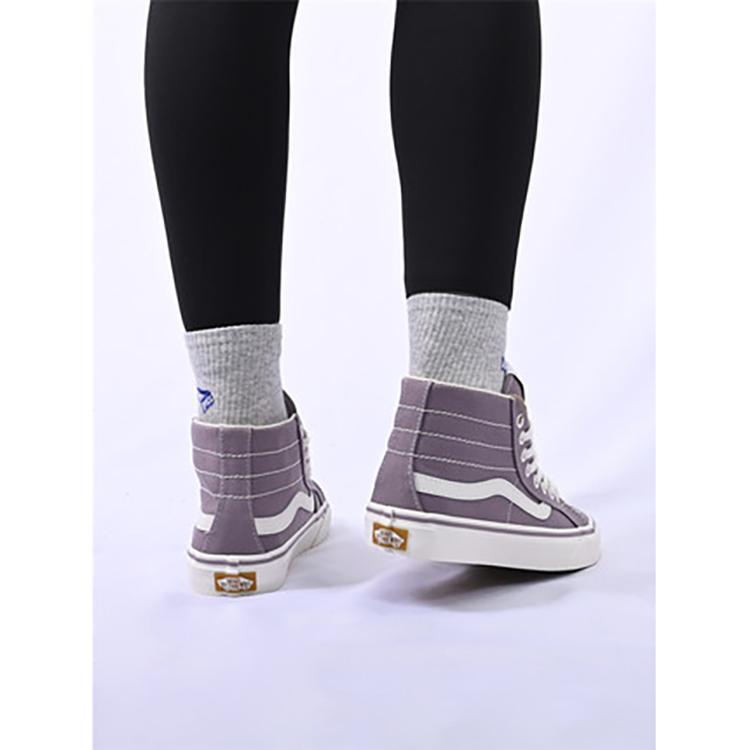 Vans Sk8 38 Decon Sf Classic Универсальные Повседневные Высокие Кеды для Скейтборда Унисекс Лавандовый VN0A4UWNA5L