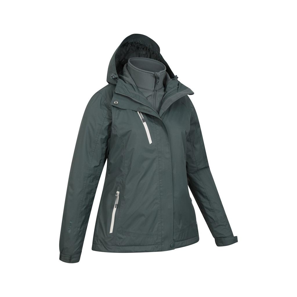 Mountain Warehouse Womens/Ladies Bracken Extreme 3 in 1 Waterproof Jacket