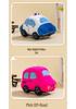 Original Cute 3D Cartoon Plush Roller Skating Car Toy - Mini Doll Figure Gift for Children