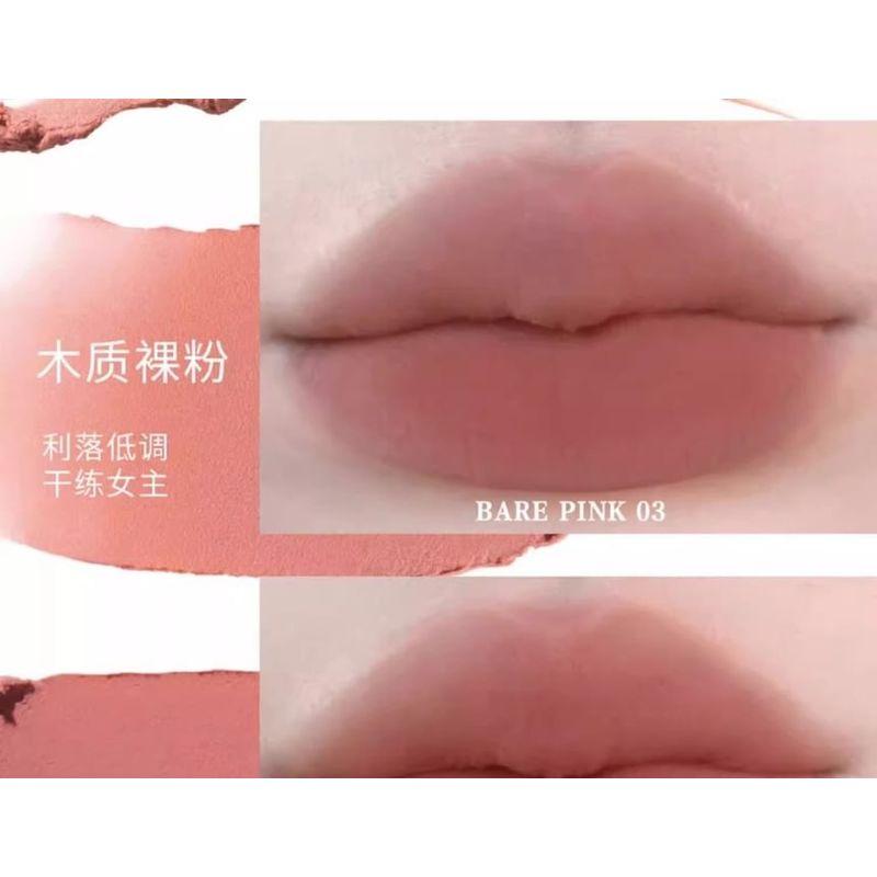 HYNTOOR - Серия 'Bare Pink' Молочный Мист-Глазурь для Губ - 5 Цветов