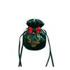 Christmas Decoration Crea-tivity Christmas Eve App-le Box Christmas Fruit Flannel Velvet Bag Bundle Mouth Handbag