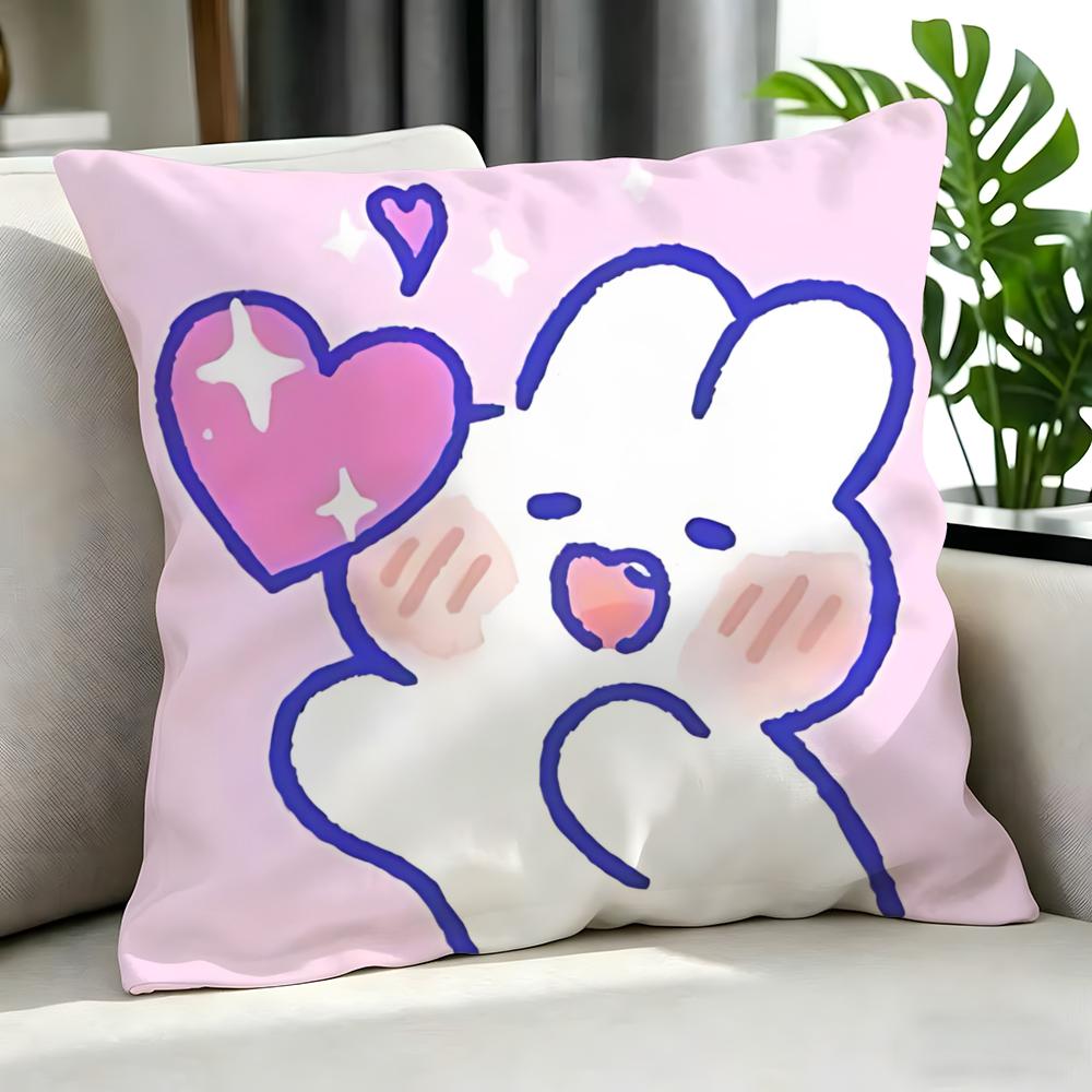 cute Mongnyang Cushion Cover Cushion Cover Set Pcs x x x Pillowcase Decorative Sofa Home Decor