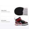 Кроссовки Air 1 Mid RM EasyOn TD Bred Baby черные белые университетско-красные FQ1283-006