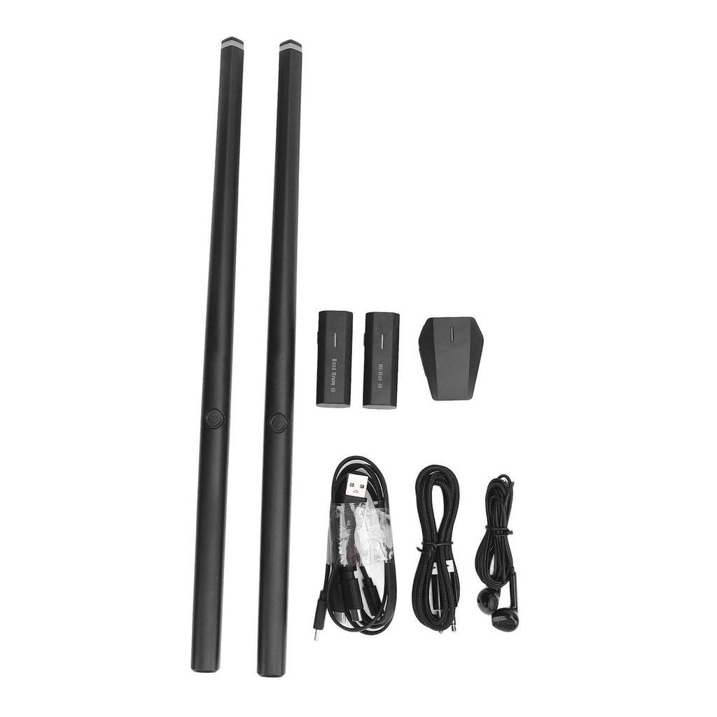 Air Drum Stick Set Drum Console Stand Adapter Simulation MIDI Compatible Virtual Reality Drum Set