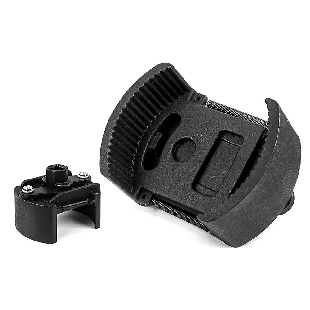 Регулируемый ключ для масляного фильтра 2,36-3,15 дюйма 60-80 мм Инструмент для снятия масляного фильтра Привод 1/2'' Крышка Маленький Средний навинчиваемый масляный фильтр