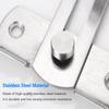 Hardware Fitting Buckle Right Angle Stainless Steel 90 Degree Door Hasp Barn Latch Cabinet Lock