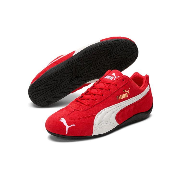 Puma Speedcat LS Красный Высокий Риск Женские Кроссовки Белые 381766-04