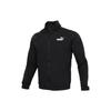 Logo Sports Windproof Stand Collar Woven Jacket Men Jacket Black 532559-01