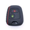 Силиконовый чехол-брелок на 2 кнопки для автомобиля Peugeot 106 107 206 207 307 Citroen C1 C2 C3 C4 Xsara Picasso Toyota Aygo Защитный