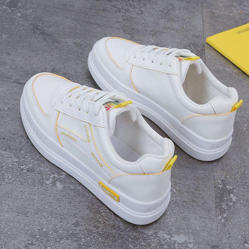 Модные спортивные кроссовки Kawaii женские белые туфли милые тенденции 2024 года для ходьбы высококачественная женская обувь оригинальная новая в H 39
