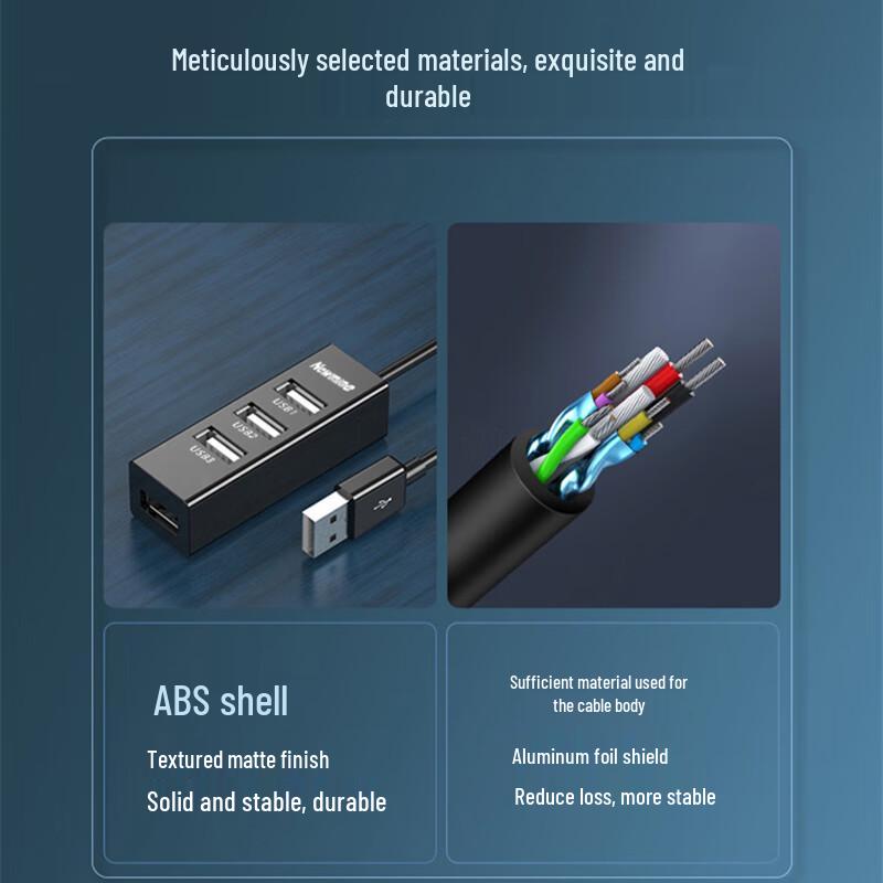 4-портовый USB 2.0 концентратор данных Newman