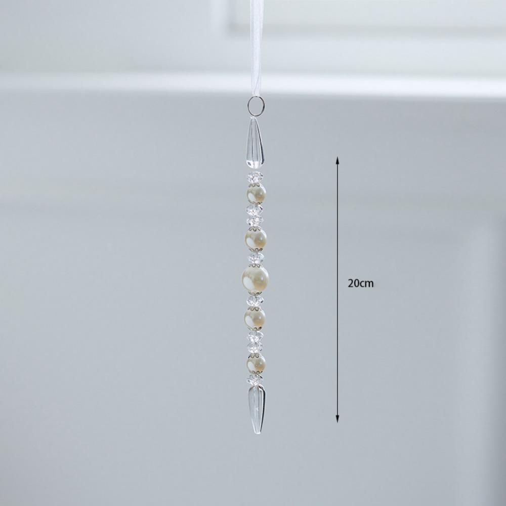 Снежные бусины Звездные капли Прозрачные рождественские украшения Рождество