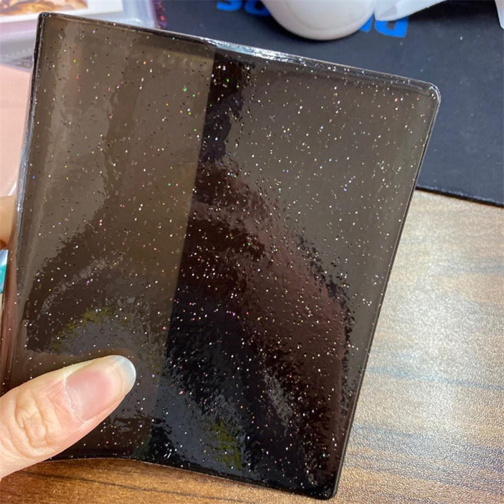 Bling Cover Transparent 64 Capacity Binders Albums Card Stock Cards Mini Holder Photo Album