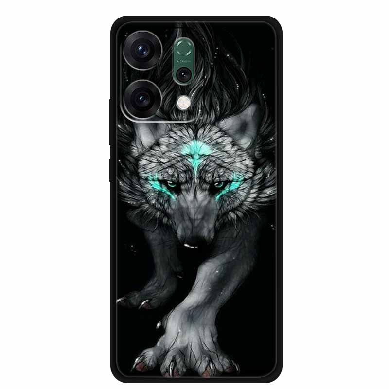 For Oppo Reno 14 5G Phone Case 6.59" Fashion Luxury Casing Black Silicone Soft Back Cover For Oppo Reno 14 Shockproof Capa Funda