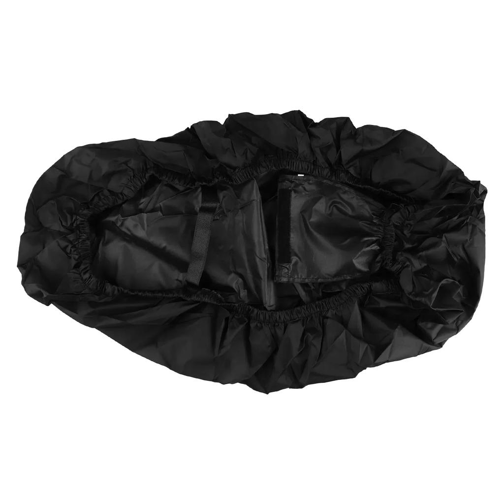 Motorcycle Rain Seat Cover Flexible Waterproof Saddle Cap 210D Oxford Cloth Moto Seats Sleeve Sun Sown Protect Seat Cap 45-70cm