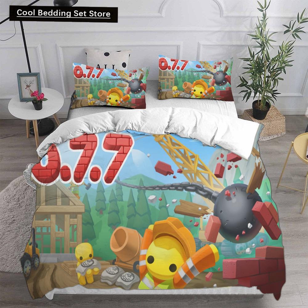 3D Print Wobbly Life Single Twin Full Queen King Size Quilt Anime Bed Cover Pillow Case 2-3 Pieces Duvet Cover Bedding Sets