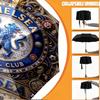 Custom Name Personalized Chelsea Football Club Print Umbrella, Auto Open Close, 8‑Rib Sturdy Frame, Commute Camping Hiking Use, Birthday Gift