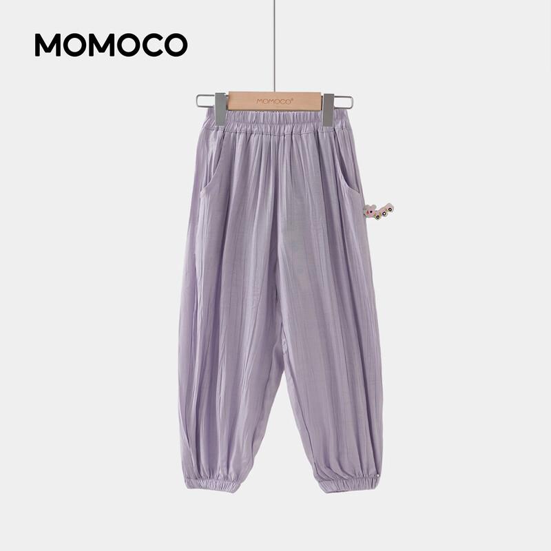 MOMOCO Повседневные летние длинные брюки для девочек