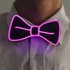 Luminous Detachable Costume Design Glowing Bow Necktie Accessory