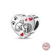 100% 925 Silver Fantasy Flying Dragon Mysterious Butterfly Charms Pendants Fit Qikaola Original Bracelets DIY Jewelry