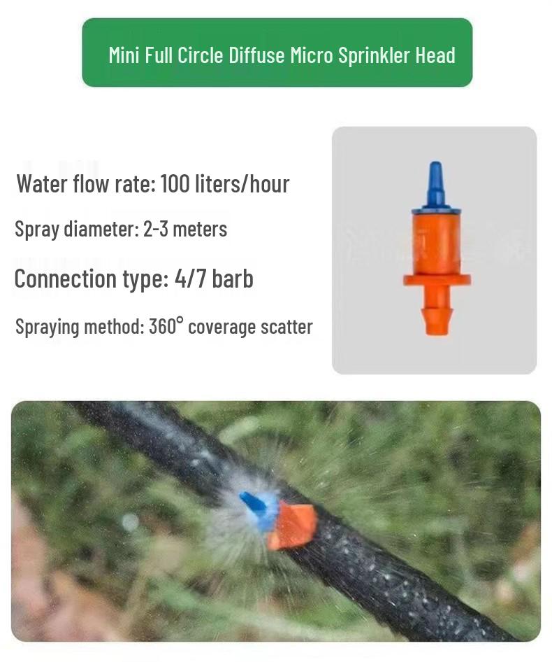 Adjustable 360° Drip Irrigation Nozzle Set for Garden