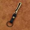Vintage Genuine Leather Keychain Accessories High Quality Cowhide Key Chain For Men  U-Waist Keyring Hook