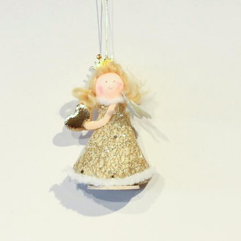 Рождественская вечеринка дома принцесса декоративные рождественские елки принадлежности ангел девочка самодельные праздничные украшения