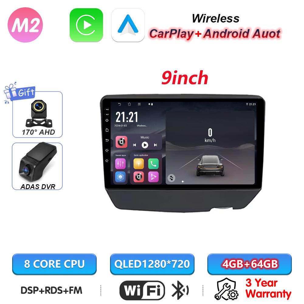 Android 16 For Toyota Vitz Yaris Echo 1999-2005 Carplay Auto Car Radio Multimedia Video Player Navigation GPS No 2Din 2 Din DVD
