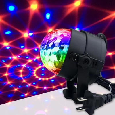 Мини Диско Вечеринка Световой Шар KTV Проекция Красочная Атмосфера Вращающийся Свет Маленькая Светодиодная Сцена Цветная Лампа