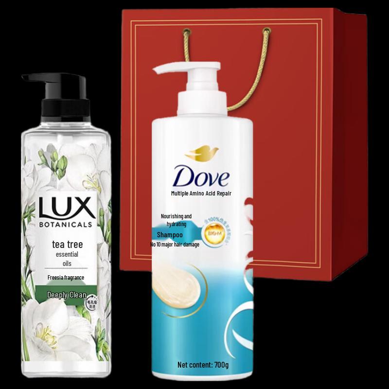 Dove Family Hydrating Shampoo & Shower Gel Set