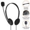 3.5mm Noise Cancelling Wired Headphones Microphone Universal Usb Headset With Microphone For Pc /laptop/computer