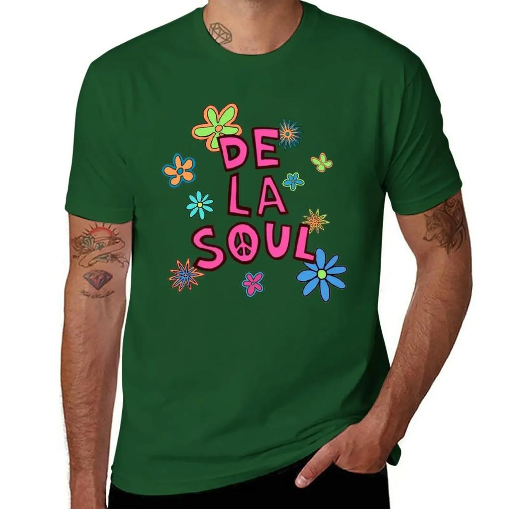 De La Soul T-Shirt boys animal print plus size tops Blouse men workout shirt