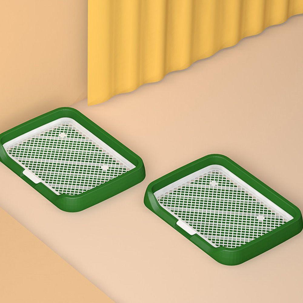 Пластиковый туалет для собак, съемный брызгозащищенный держатель для пеленок для мочи, поддон для мочи, песок для уборки за питомцем