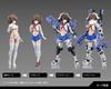Kotobukiya Megami Device BUSTER DOLL Gunner Scale Plastic Model Kit 160mm - 1/1 (Approx. Tall)