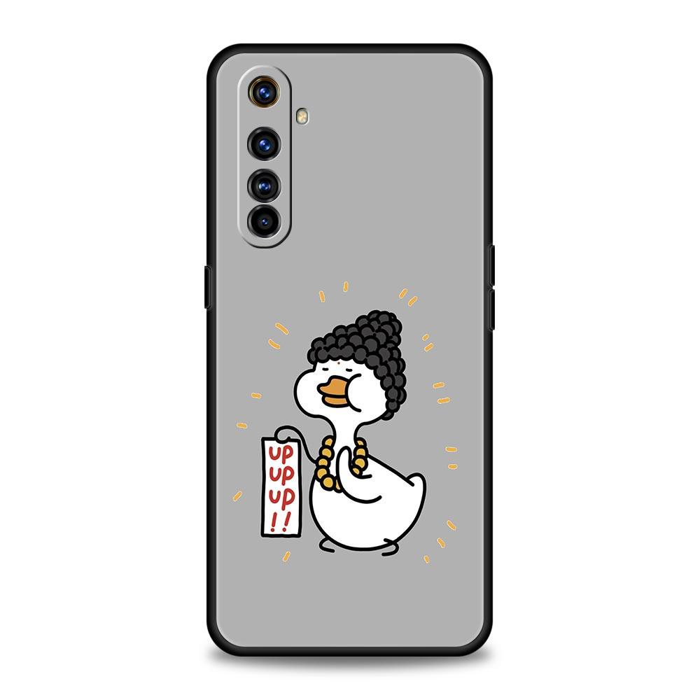 Смешной Милый Утенок Модный Чехол Для Realme 16 15T 14 13 12 11 10 4G 9 8 5G Pro Plus C21 C25 C35 GT5 GT3 GT2 Neo 2 3 3T 5 Чехол