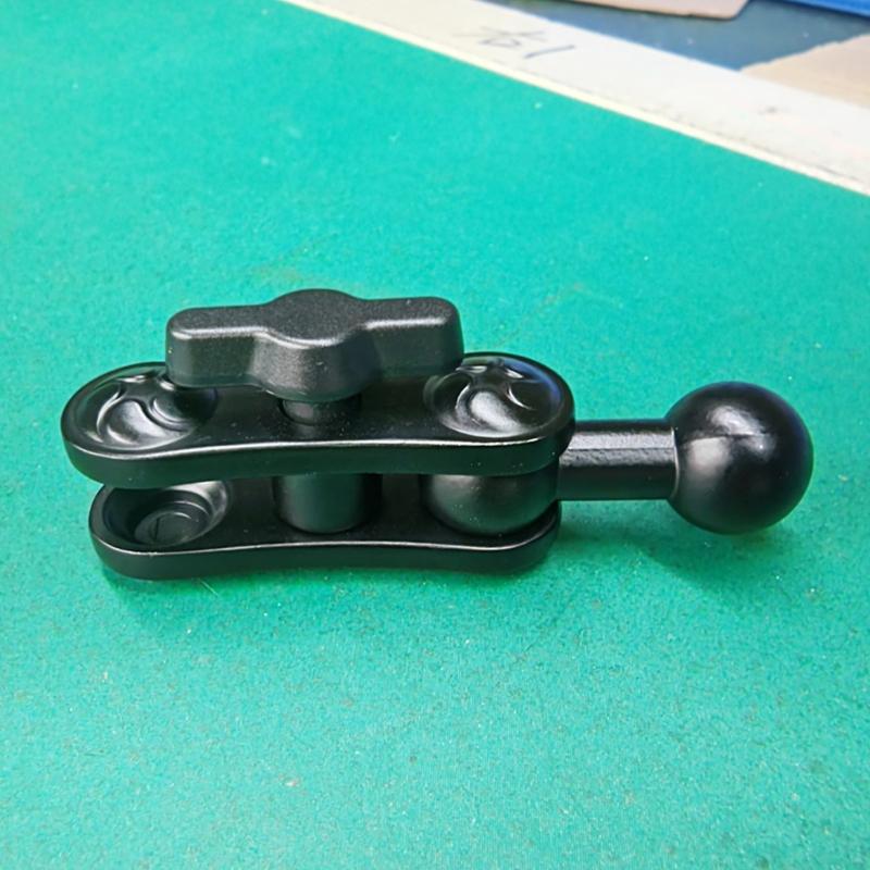 Aluminum 17mm Ball Mount Extension Adapter, Rotation Extension Rod for Car Air Vent Dashboard  Phone Holder