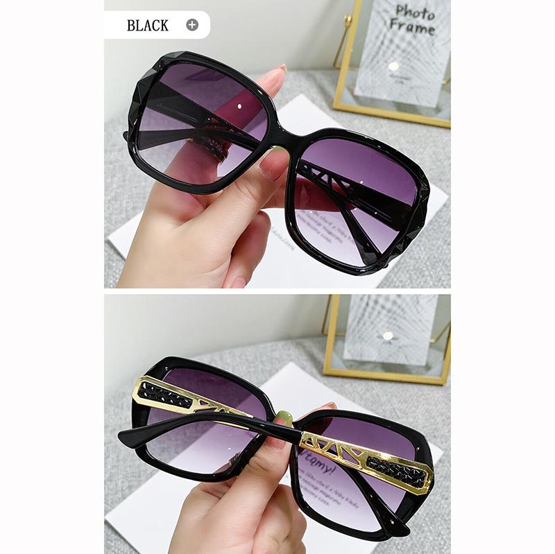 New Ladies Trend Toad Mirror Fashion Large Frame Vacation Retro Non-polarized Fashion Accessory