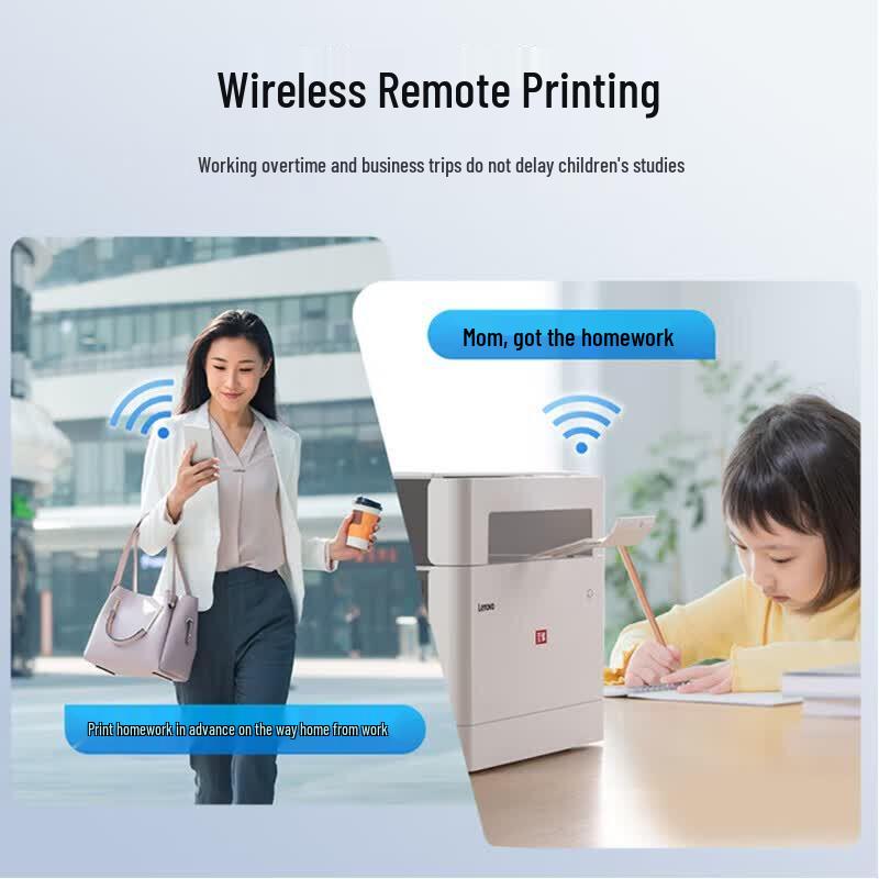 Lenovo M2060W A4 Black & White Laser All-in-One Printer CN plug (adapter included)