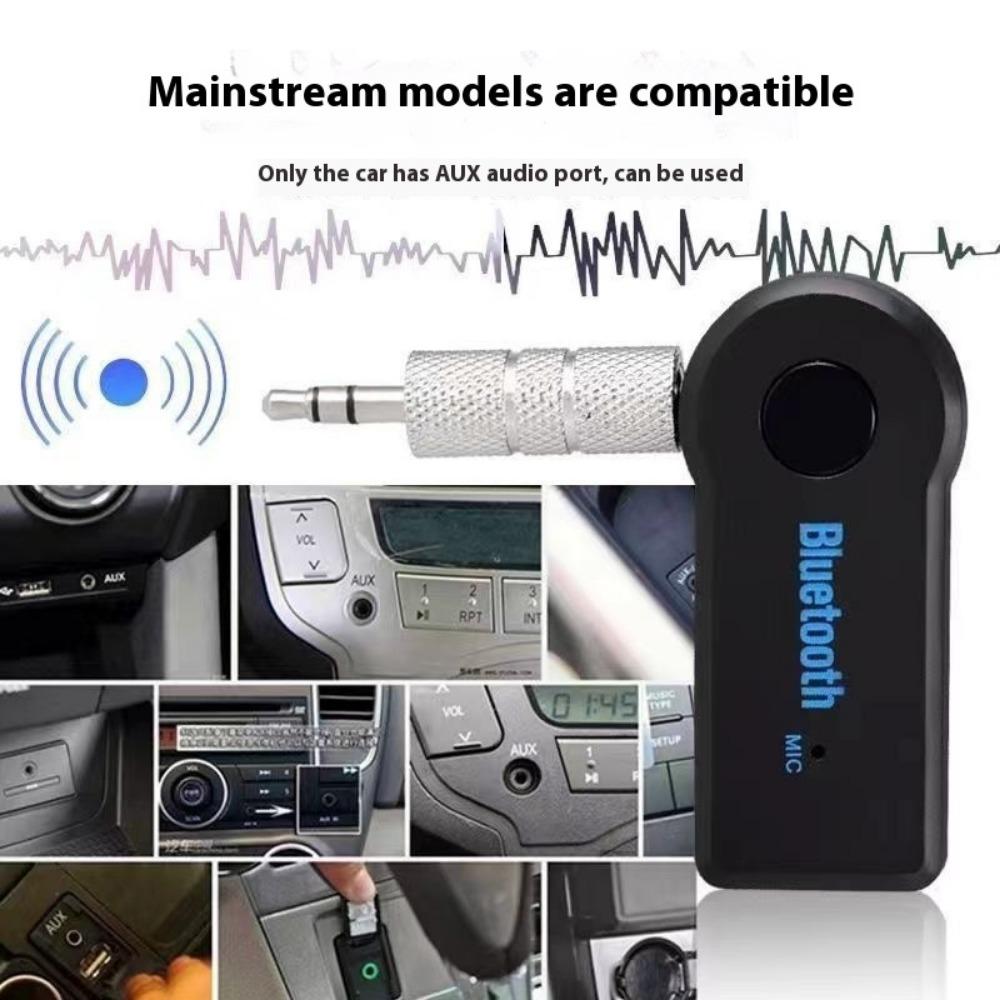 3,5-миллиметровый Bluetooth-приемник, автомобильный аудиоприемник Bluetooth, проводной динамик, измененный на беспроводной Jerry Bluetooth V5.0